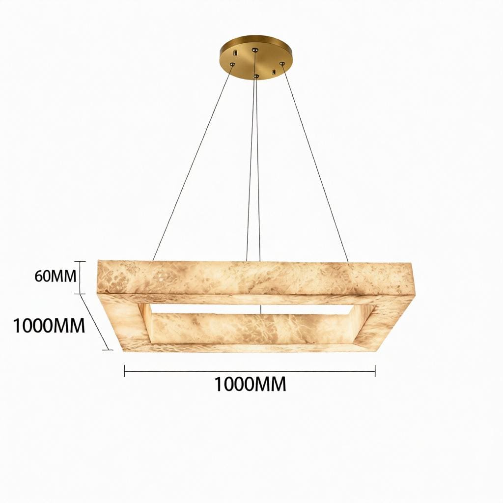 Irnelrix A | Alabaster Chandelier - Detail View #2 | HomeCartel