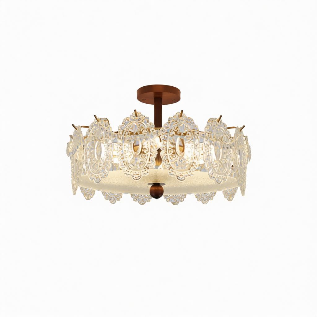 Farwick | Semi Flush Mounted Light - Detail View #6 | HomeCartel
