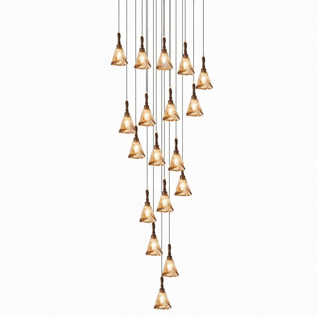 Sylvoria | Wood Cluster Chandelier - Modern Cluster Chandelier | HomeCartel Philippines