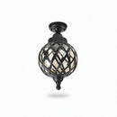 Kaenlyra Deux | Outdoor Semi Flush Mounted Light