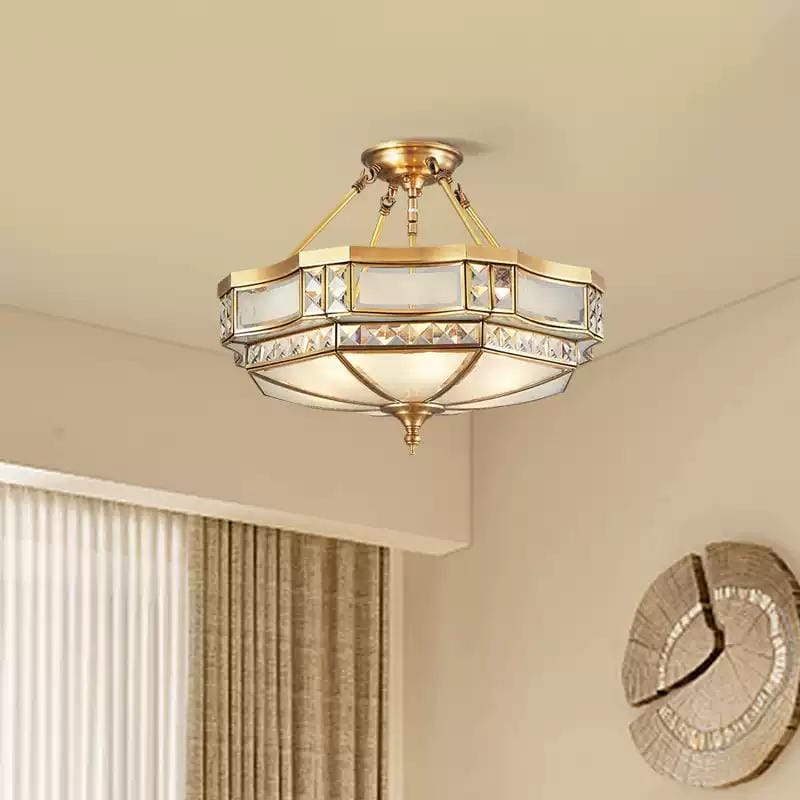 Zalthor | Semi Flush Mounted Light - Detail View #3 | HomeCartel