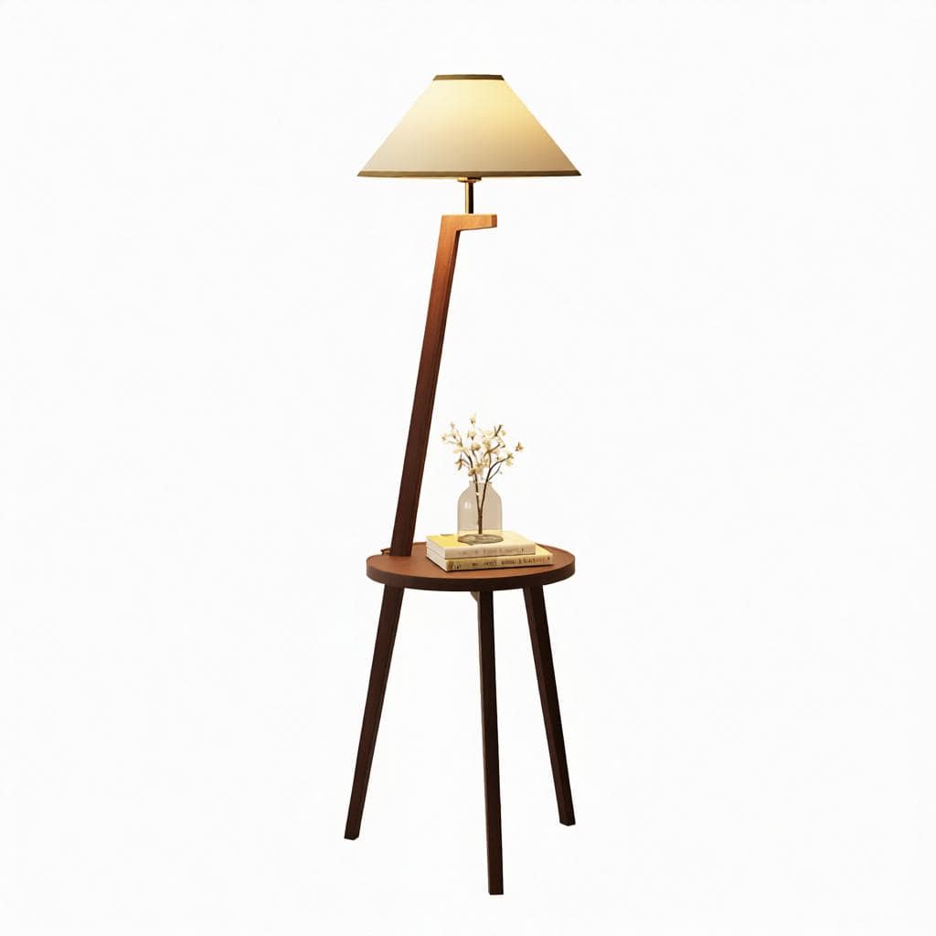 Valynra | Integrated Shelf Floor Lamp - Detail View #5 | HomeCartel
