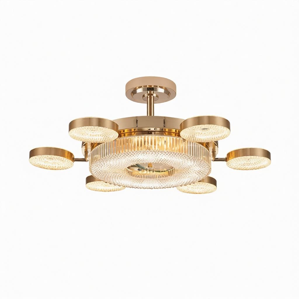 Ravric Deux | Semi Flush Mounted Light - Detail View #4 | HomeCartel