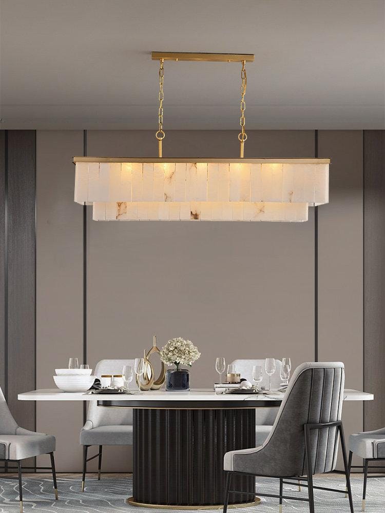 Norvalrix | Alabaster Chandelier - Modern Chandelier | HomeCartel Philippines