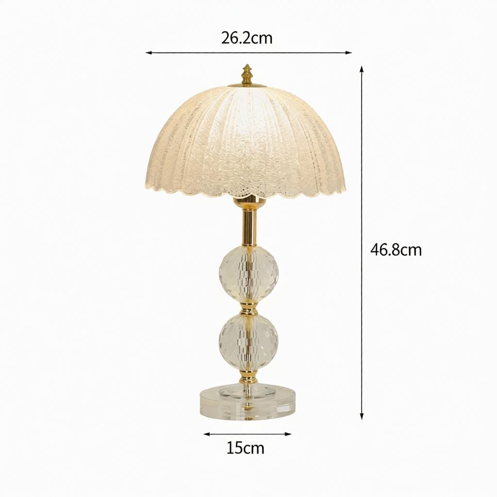Velissan Deux I Crystal Table Lamp - Detail View #5 | HomeCartel