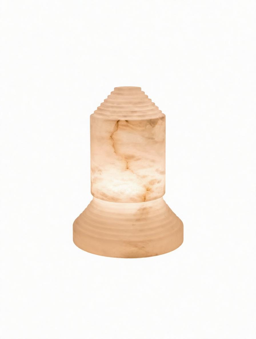 Lorthilar | Alabaster Table Lamp - Home Cartel ®