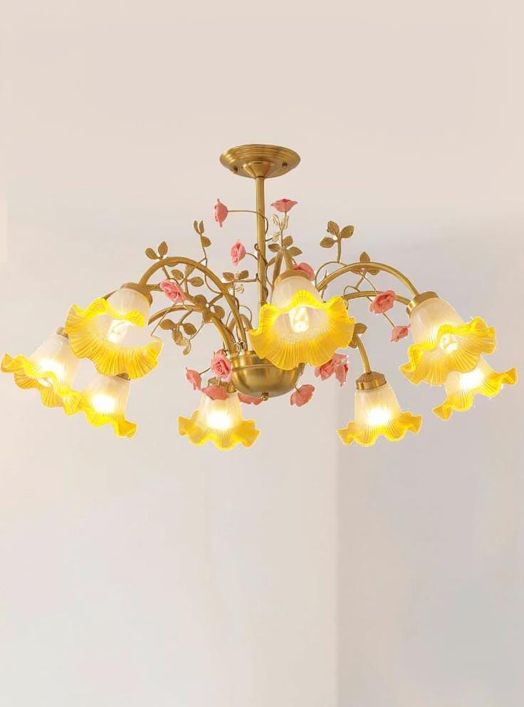 Eriden | Semi Flush Mounted Light - Detail View #2 | HomeCartel