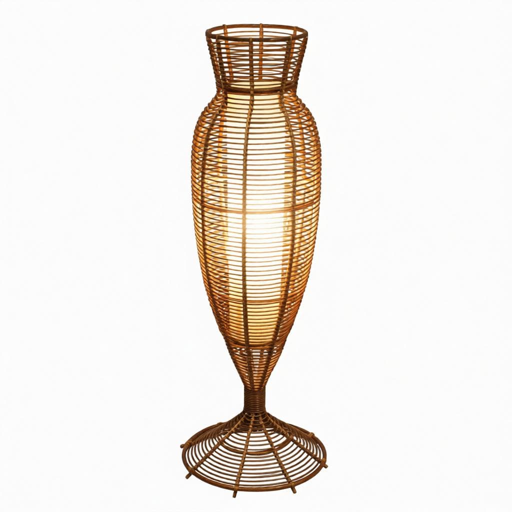 Urelith | Rattan Floor Lamp - Home Cartel ®