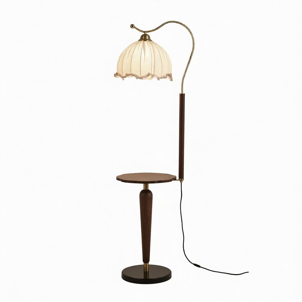 Virellune A | Integrated Shelf Floor Lamp - Modern Floor Lamp | HomeCartel Philippines