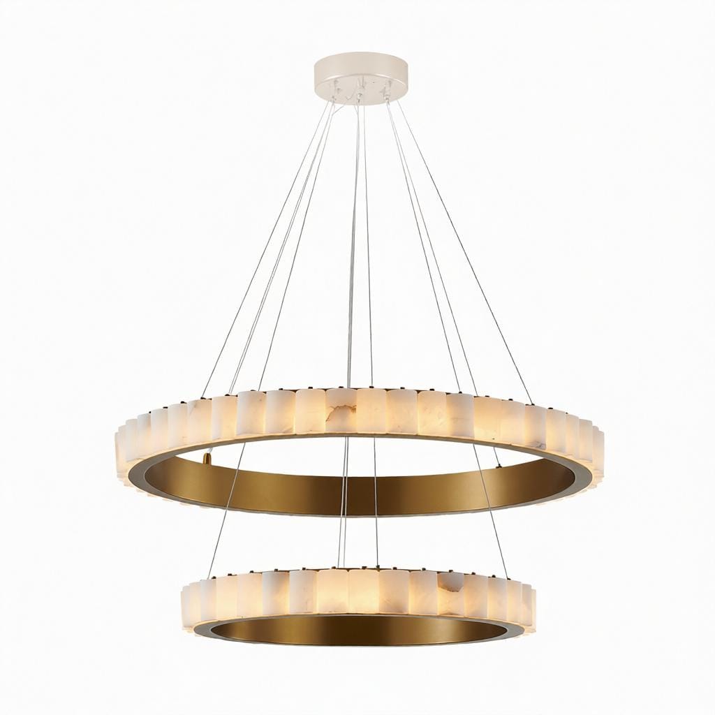 Lorvethith 2 | Alabaster Chandelier - Detail View #8 | HomeCartel