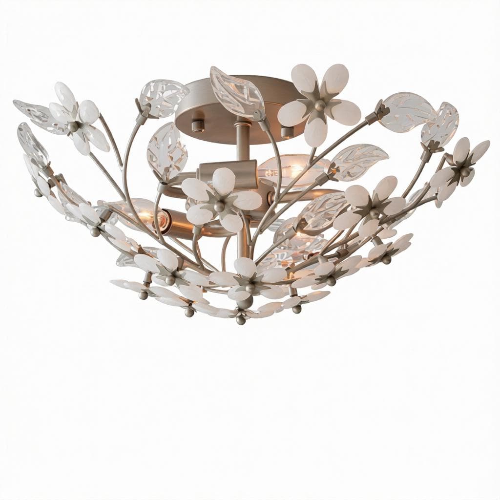 Nyrin | Semi Flush Mounted Light - Detail View #10 | HomeCartel