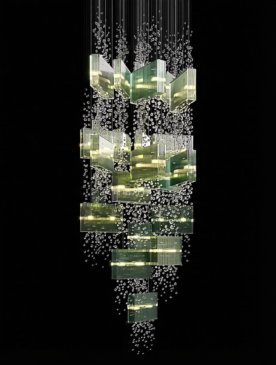 Lyvanthar I Cluster Chandelier - Detail View #5 | HomeCartel