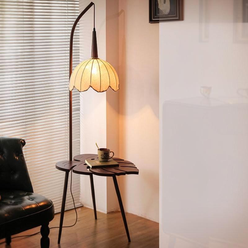 Varnitha | Integrated Shelf Floor Lamp - Detail View #2 | HomeCartel