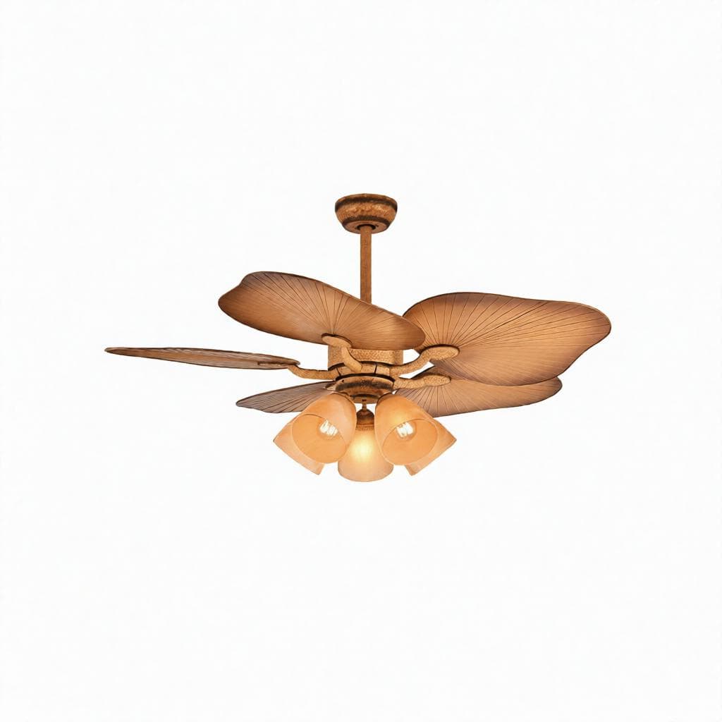 Horen Une | Outdoor Lighted Ceiling Fan - Home Cartel ®