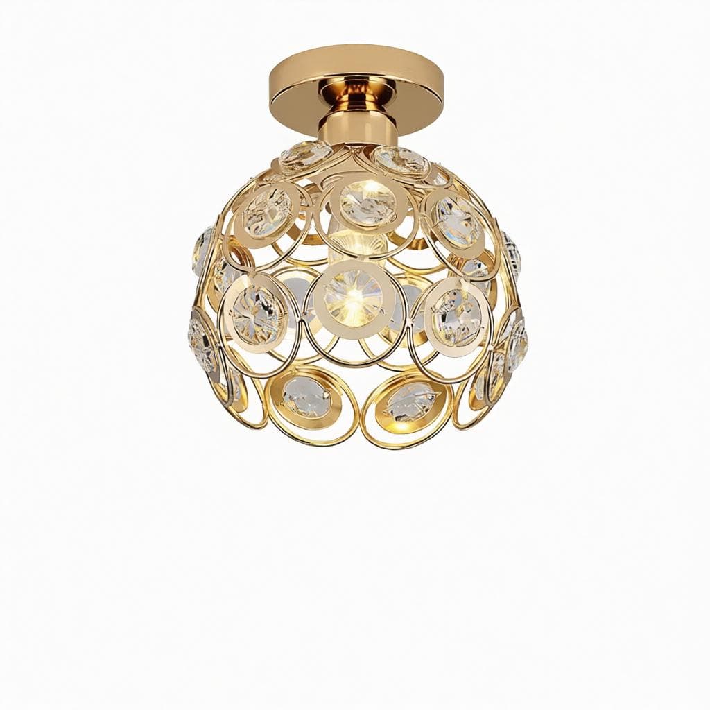 Breswick Une | Semi Flush Mounted Light - Detail View #7 | HomeCartel