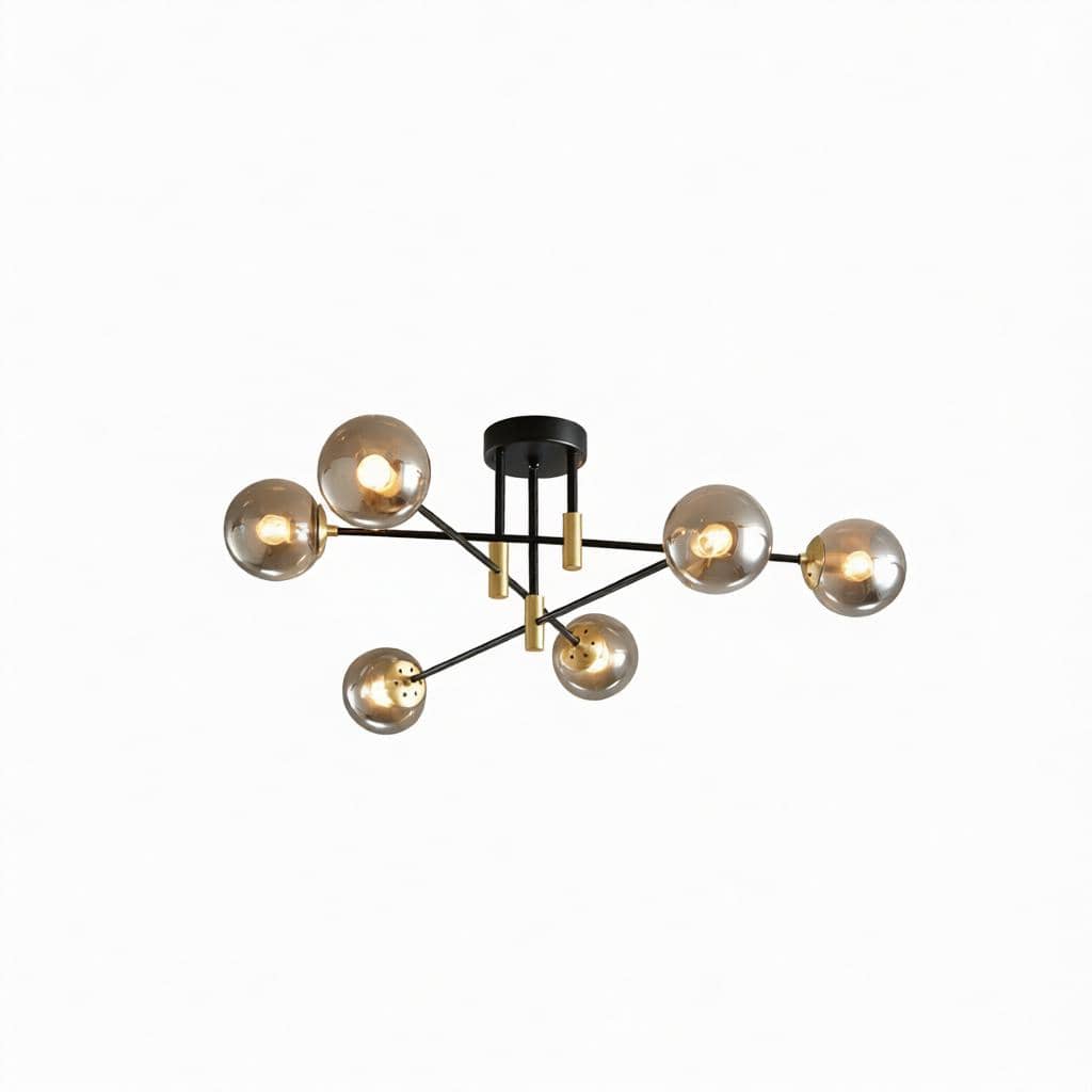 Elithrae 6 | Semi Flush Mounted Light - Detail View #9 | HomeCartel
