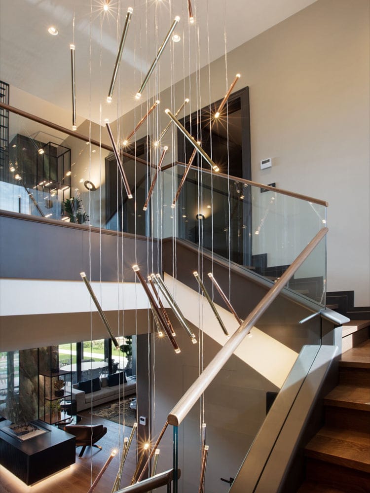 Harnyx | Modern Cluster Chandelier - Detail View #4 | HomeCartel