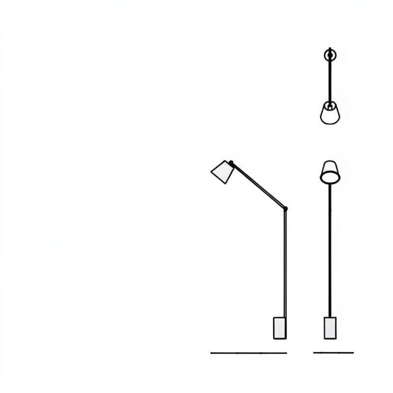 Felvora | Floor Lamp Swing Arm - Detail View #3 | HomeCartel