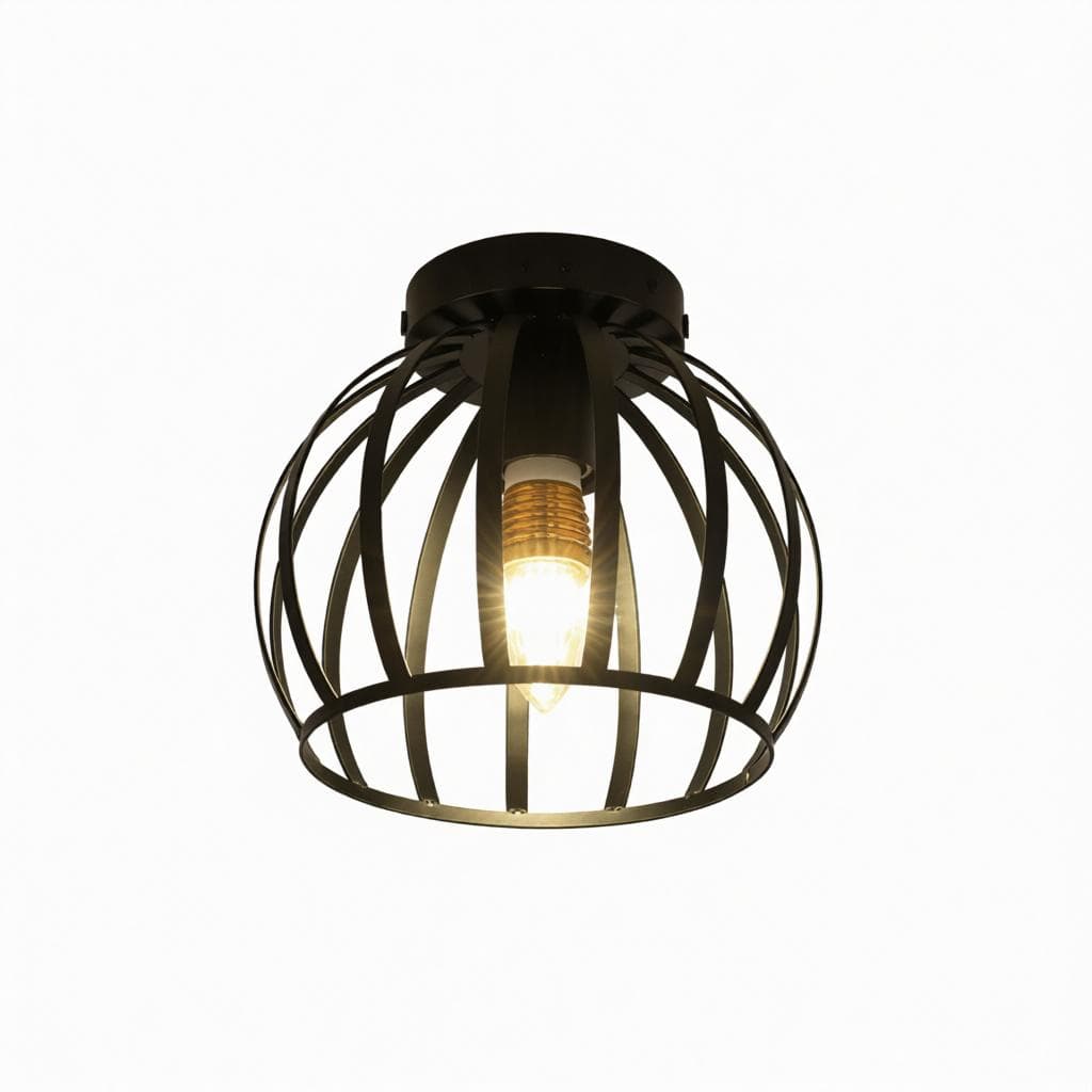Calandor | Semi Flush Mounted Light - Detail View #2 | HomeCartel