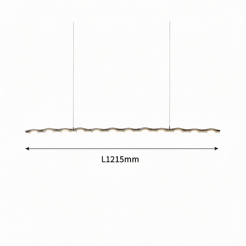 Bradach | Linear Chandelier - Detail View #4 | HomeCartel