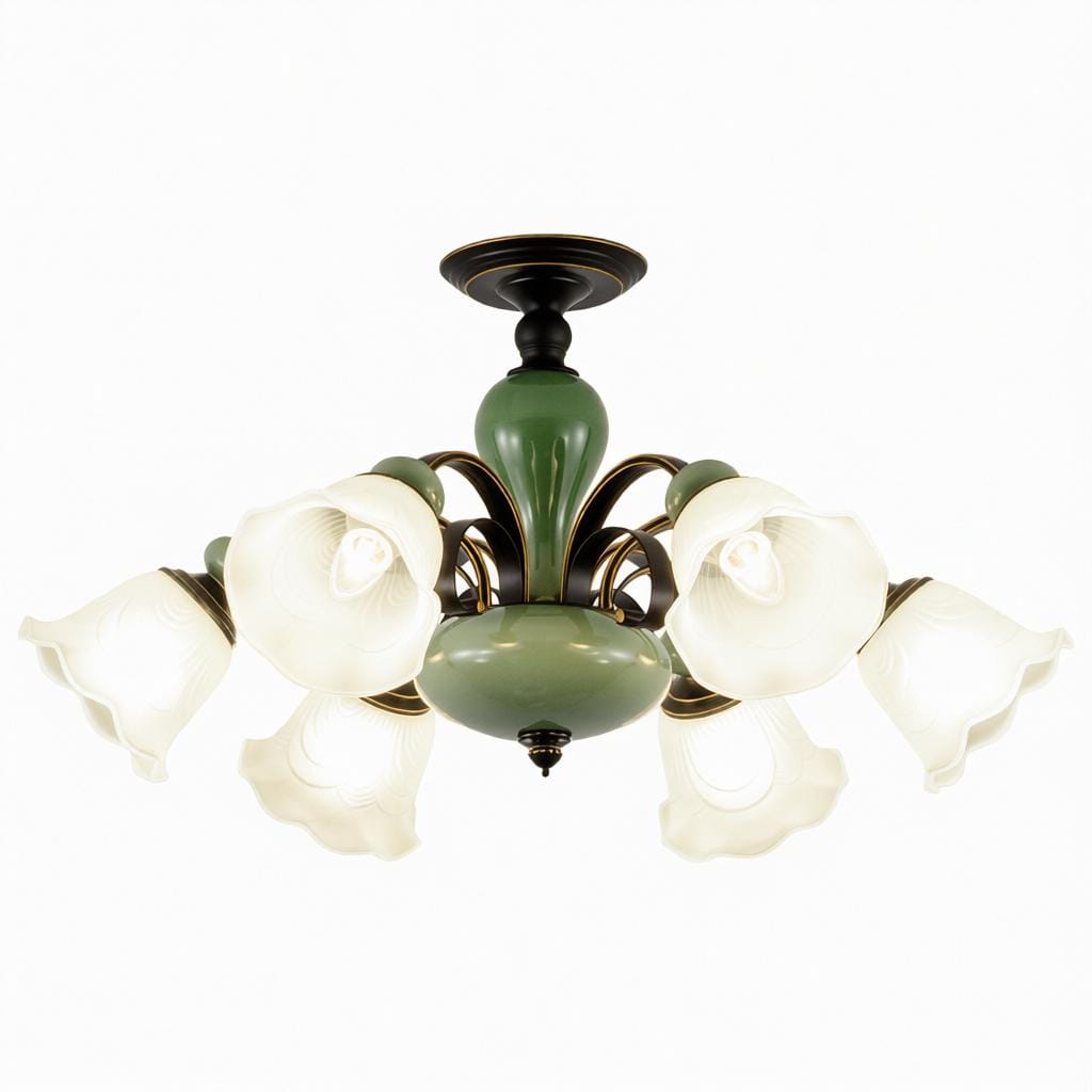 Elanore | Semi Flush Mounted Light