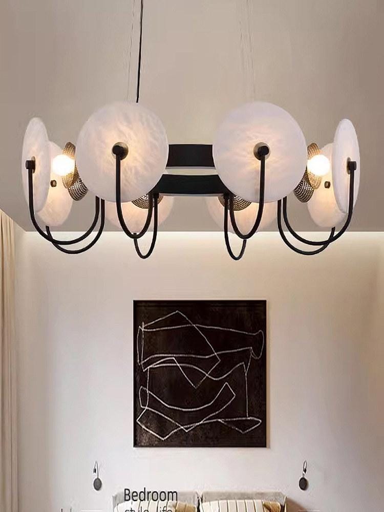 Morvynis | Alabaster Chandelier - Detail View #3 | HomeCartel