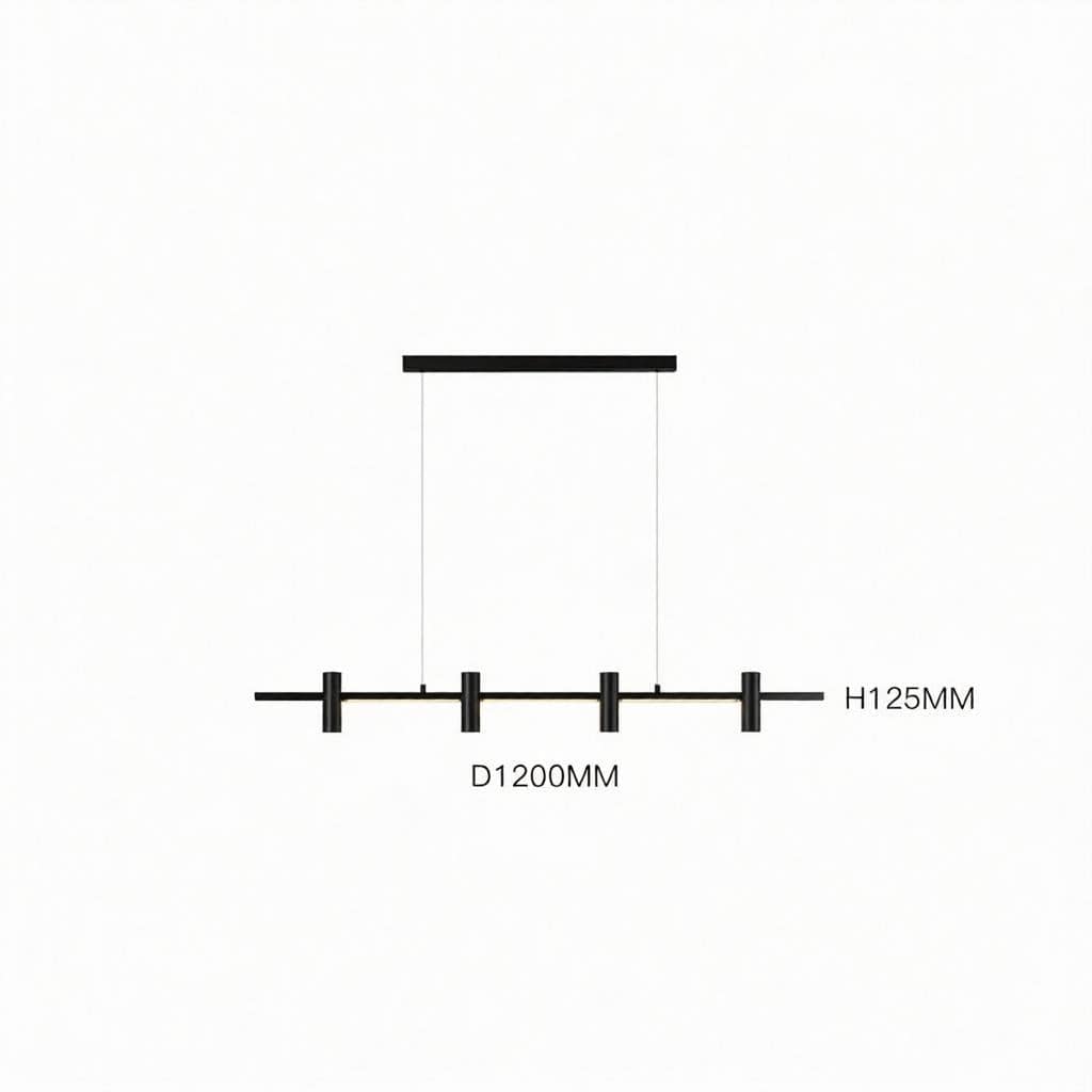 Aholt | Linear Chandelier - Detail View #3 | HomeCartel