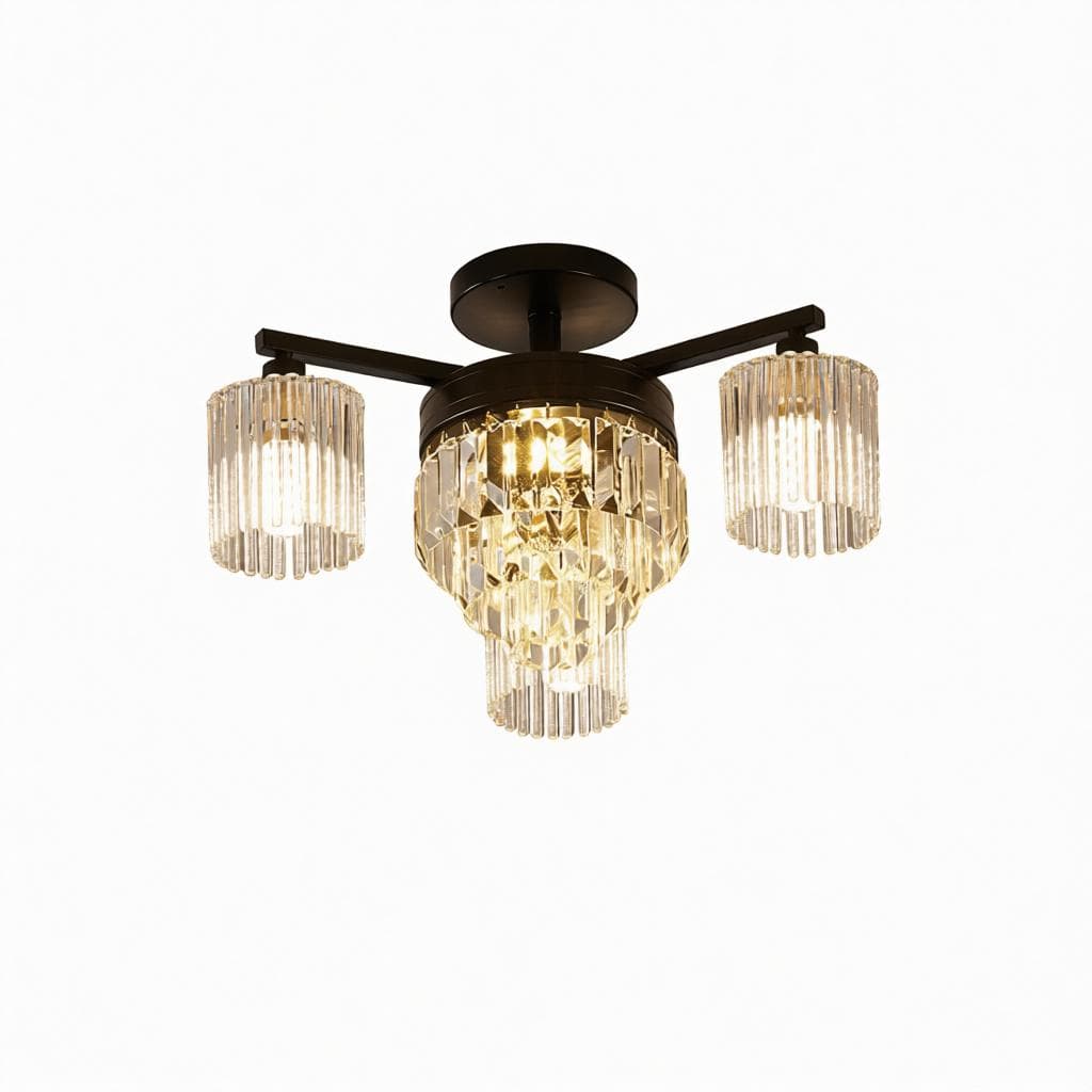 Hartwick A | Semi Flush Mounted Light - Detail View #5 | HomeCartel