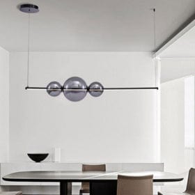 Jaxx | Modern Linear Chandelier - Detail View #4 | HomeCartel