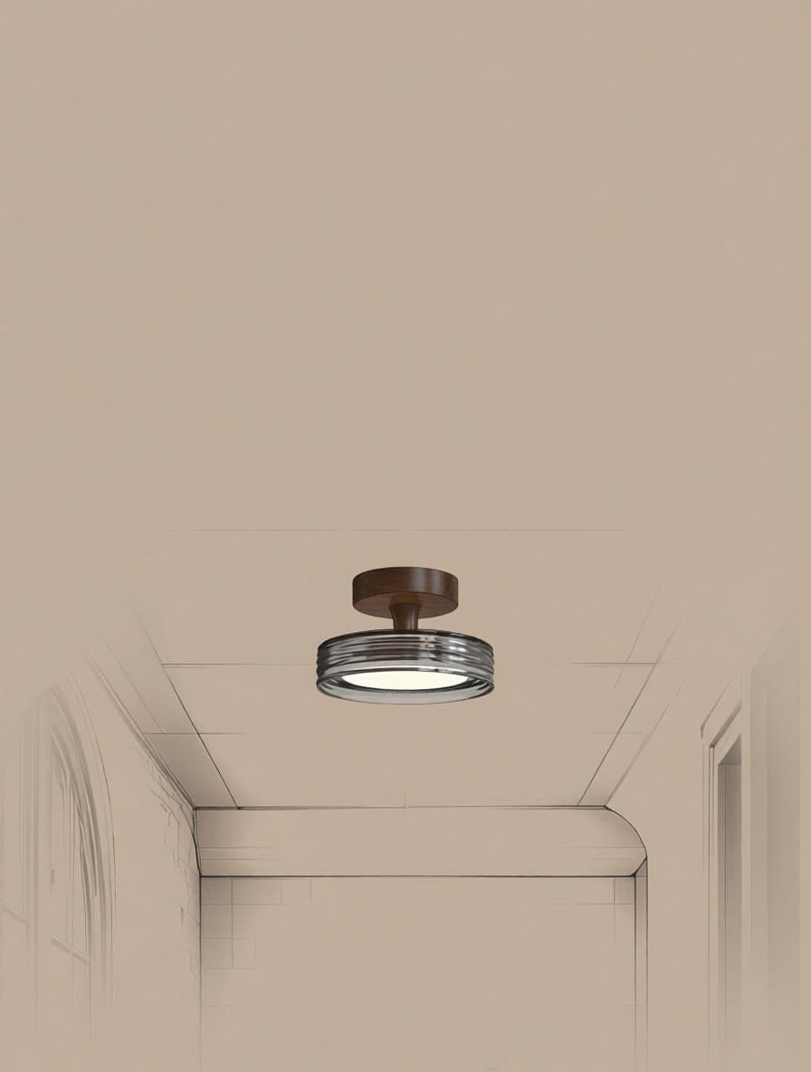 Quenlin | Semi Flush Mounted Light - Detail View #3 | HomeCartel