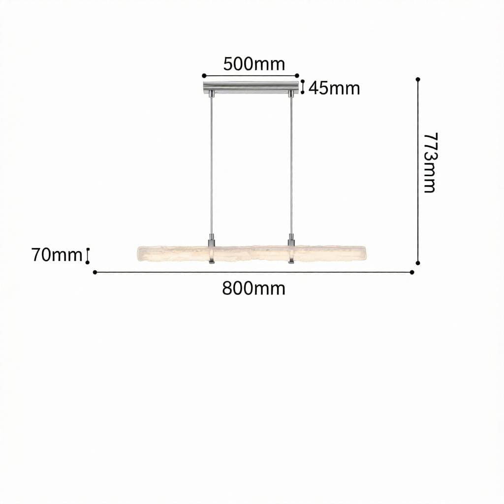 Garda A | Linear Chandelier - Detail View #7 | HomeCartel