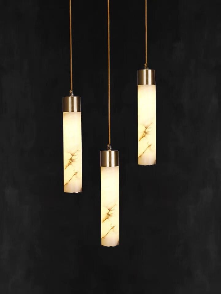 Jarvex | Alabaster Cluster Chandelier - Detail View #2 | HomeCartel