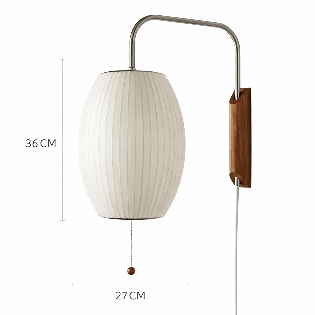 Pyria | Silk Wall Light - Detail View #4 | HomeCartel