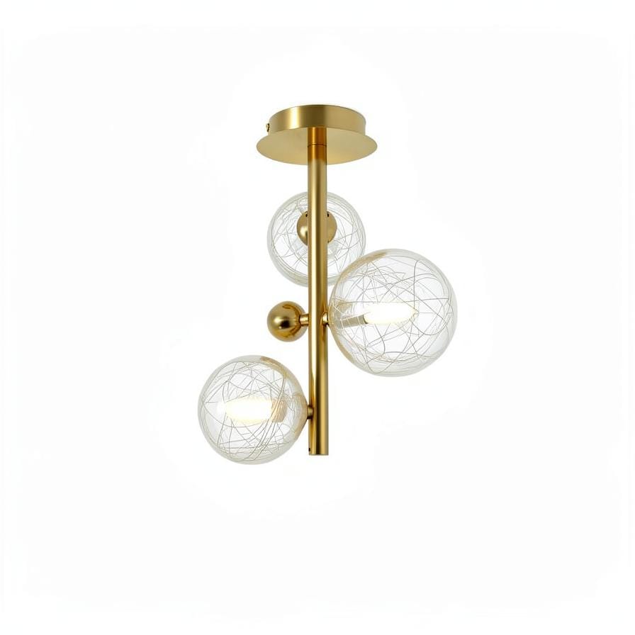 Fenric | Semi Flush Mounted Light - Detail View #4 | HomeCartel