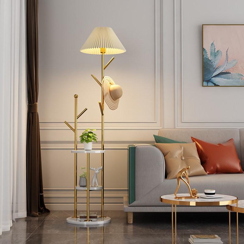 Isendra A | Integrated Shelf Floor Lamp - Detail View #5 | HomeCartel