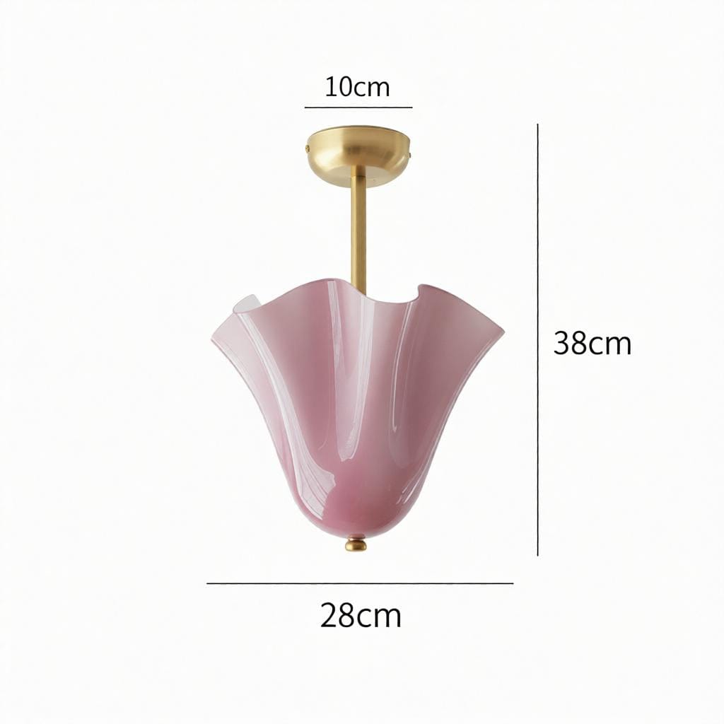 Lyrenveil B I Semi Flush Mounted Light - Detail View #9 | HomeCartel