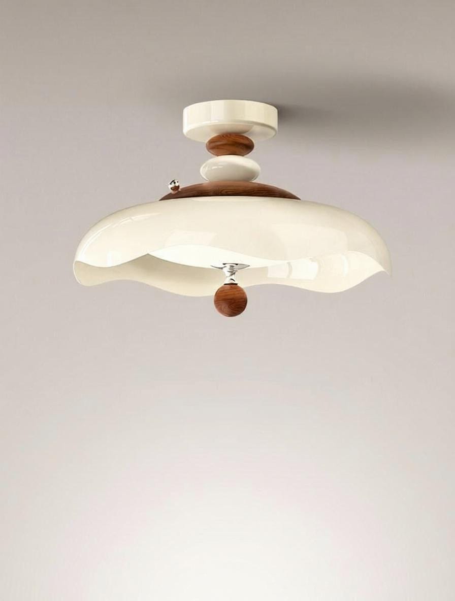 Quorric Une | Semi Flush Mounted Light - Detail View #2 | HomeCartel