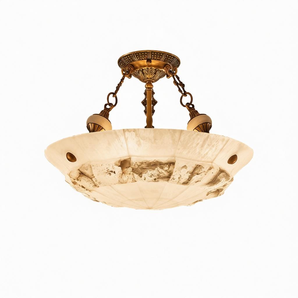 Vallitheth | Alabaster Chandelier - Detail View #5 | HomeCartel