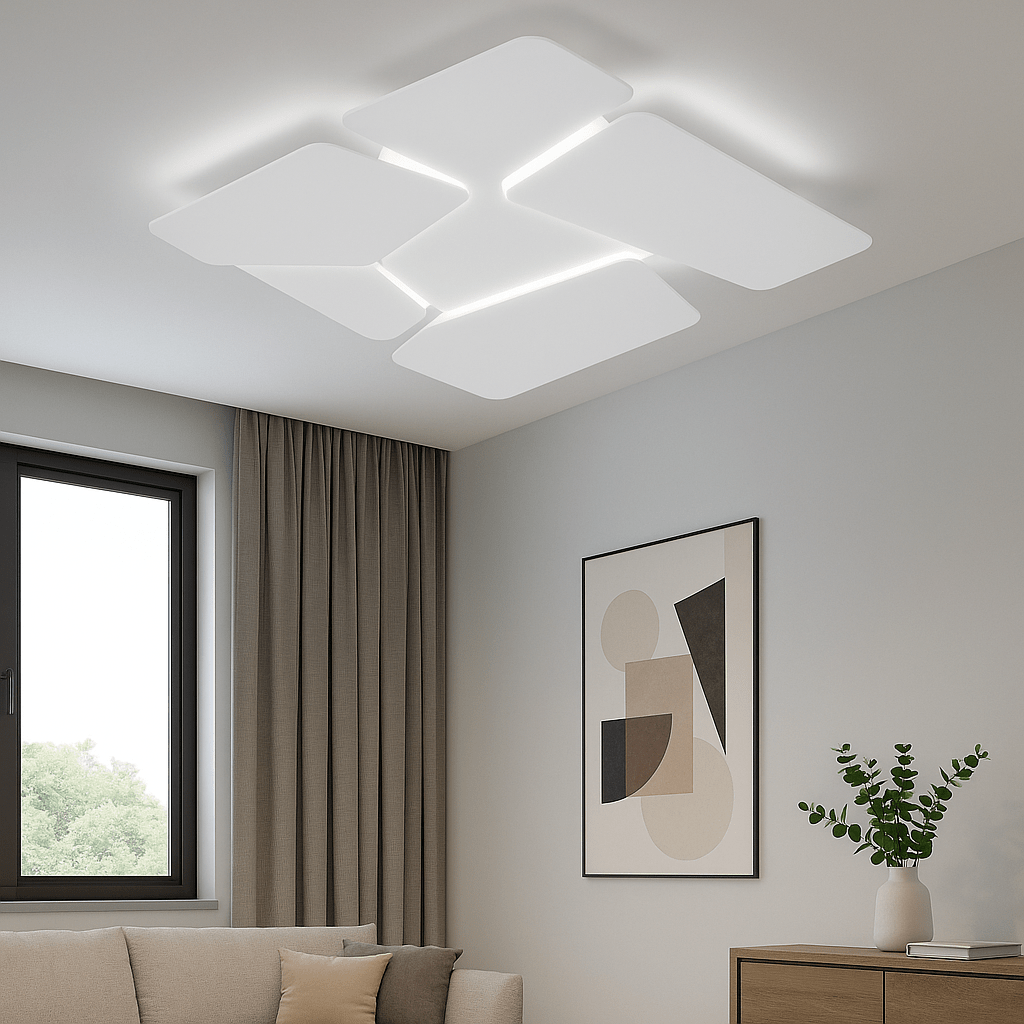 Hany | Semi Flush Mounted Light - Detail View #2 | HomeCartel