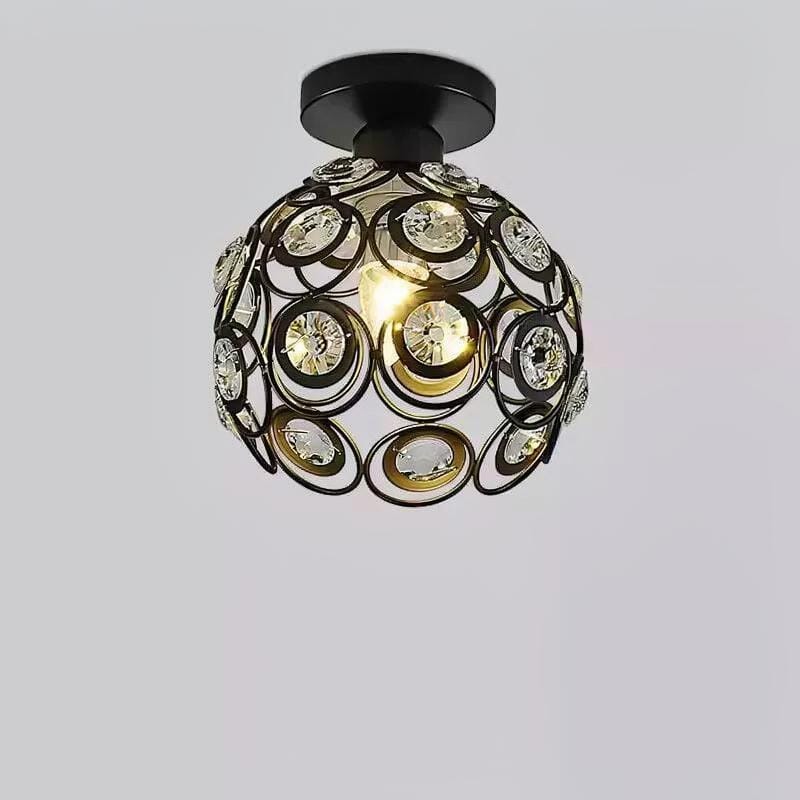 Breswick Une | Semi Flush Mounted Light - Detail View #2 | HomeCartel