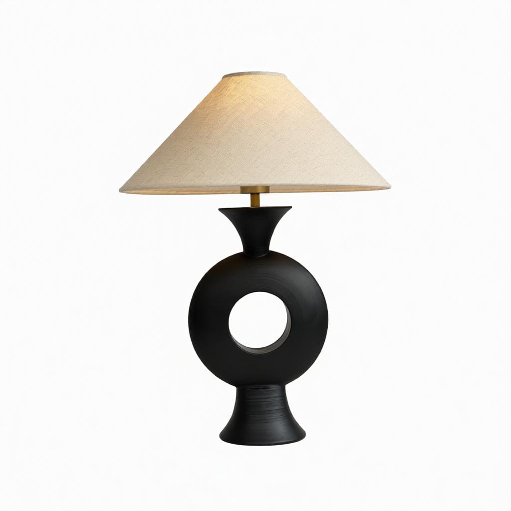 Rogallie | Shaded Table Lamp - Detail View #5 | HomeCartel