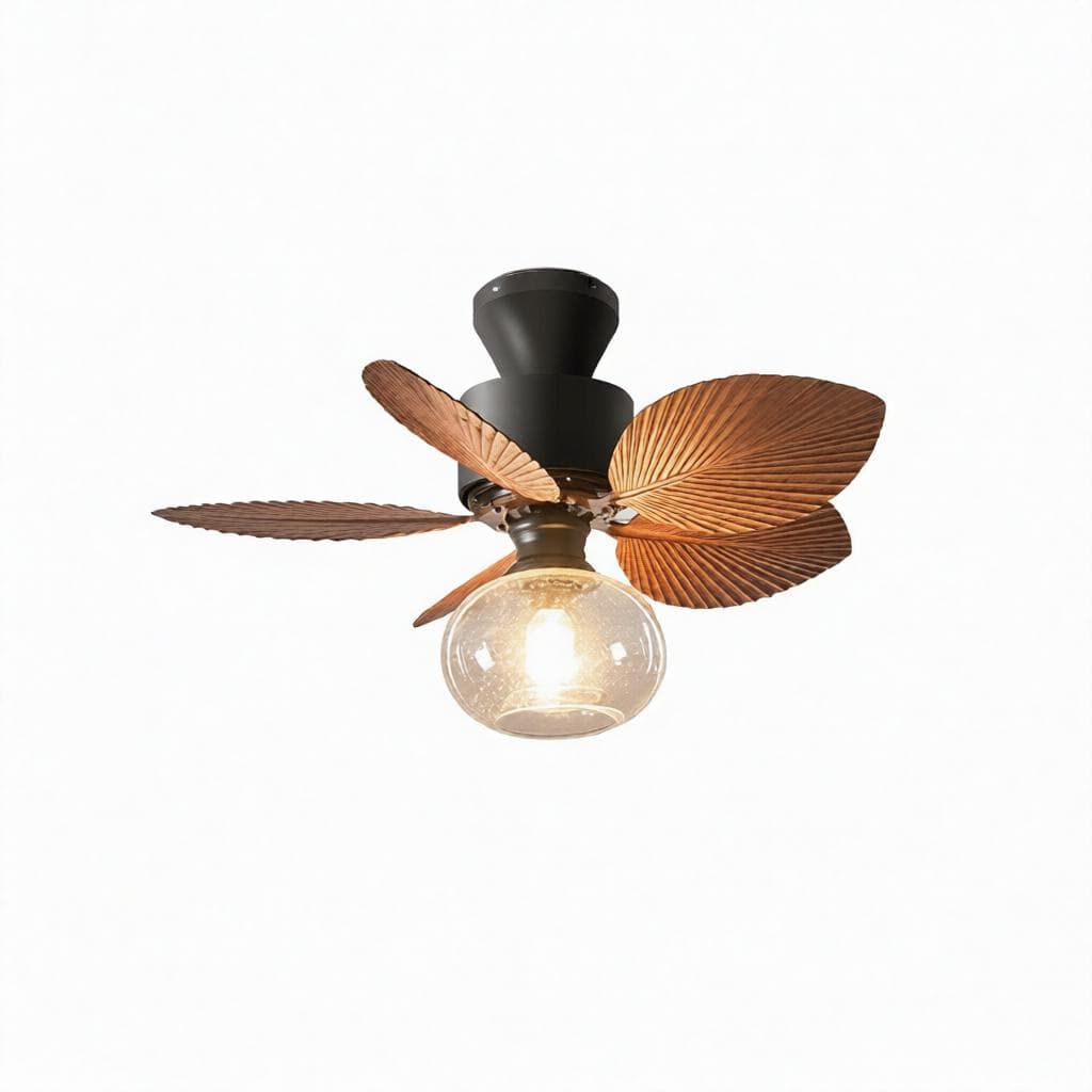 Ivora Une | Outdoor Lighted Ceiling Fan - Detail View #8 | HomeCartel