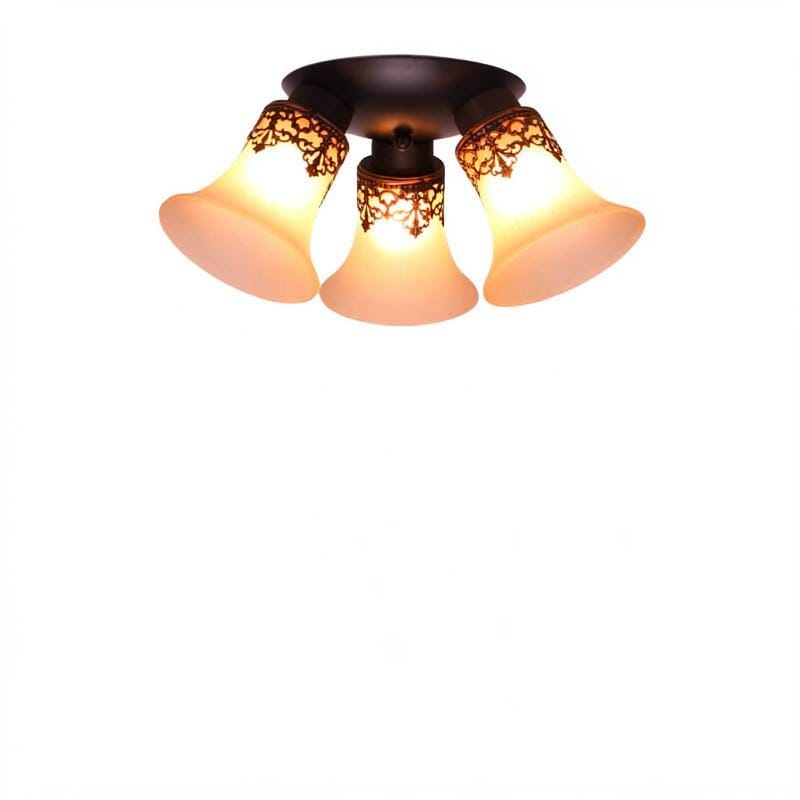 Portwen Une | Semi Flush Mounted Light - Detail View #2 | HomeCartel