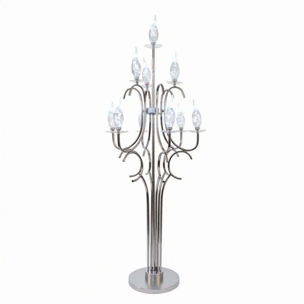 Laelindris I Crystal Floor Lamp - Detail View #3 | HomeCartel