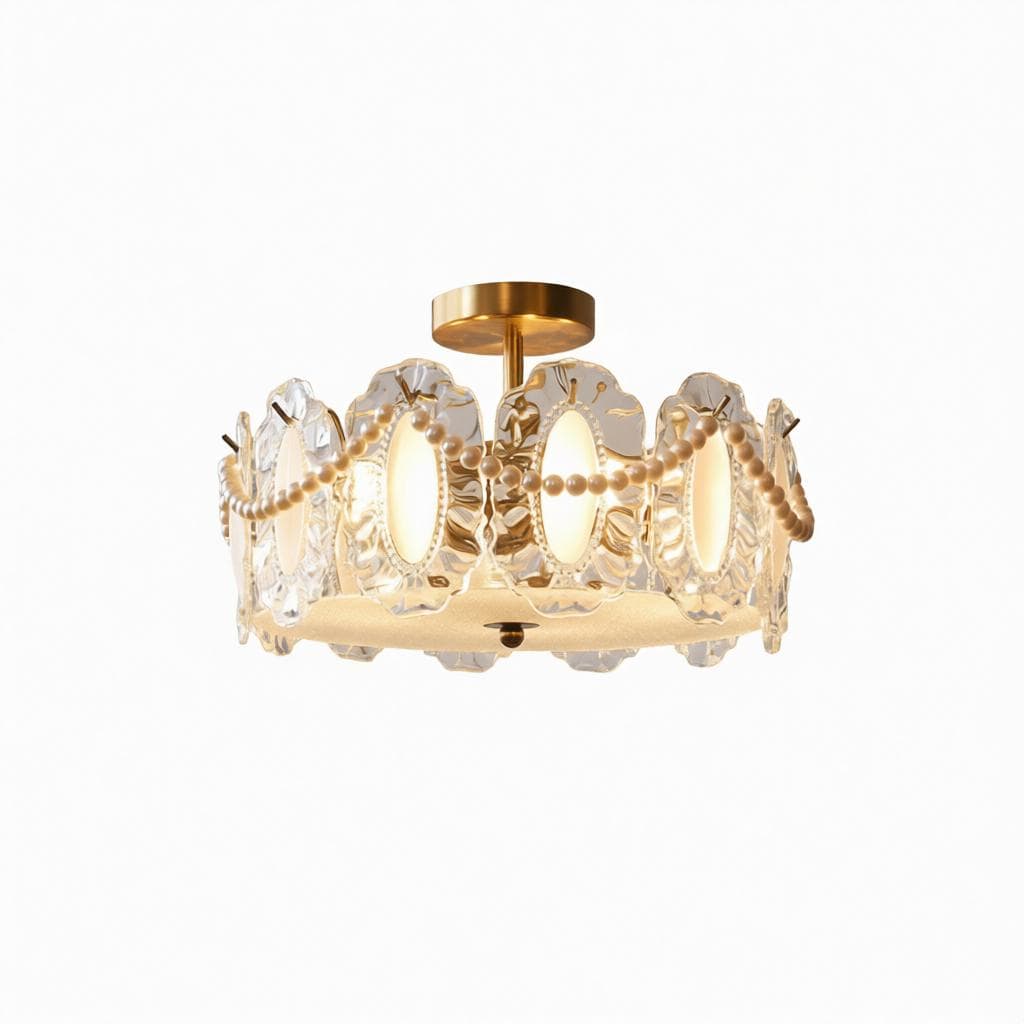Elenthra | Semi Flush Mounted Light - Detail View #5 | HomeCartel