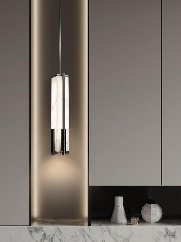 Kelvethel | Alabaster Chandelier - Detail View #6 | HomeCartel