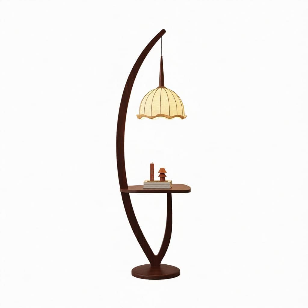 Zoravyn Eins | Integrated Shelf Floor Lamp - Detail View #5 | HomeCartel