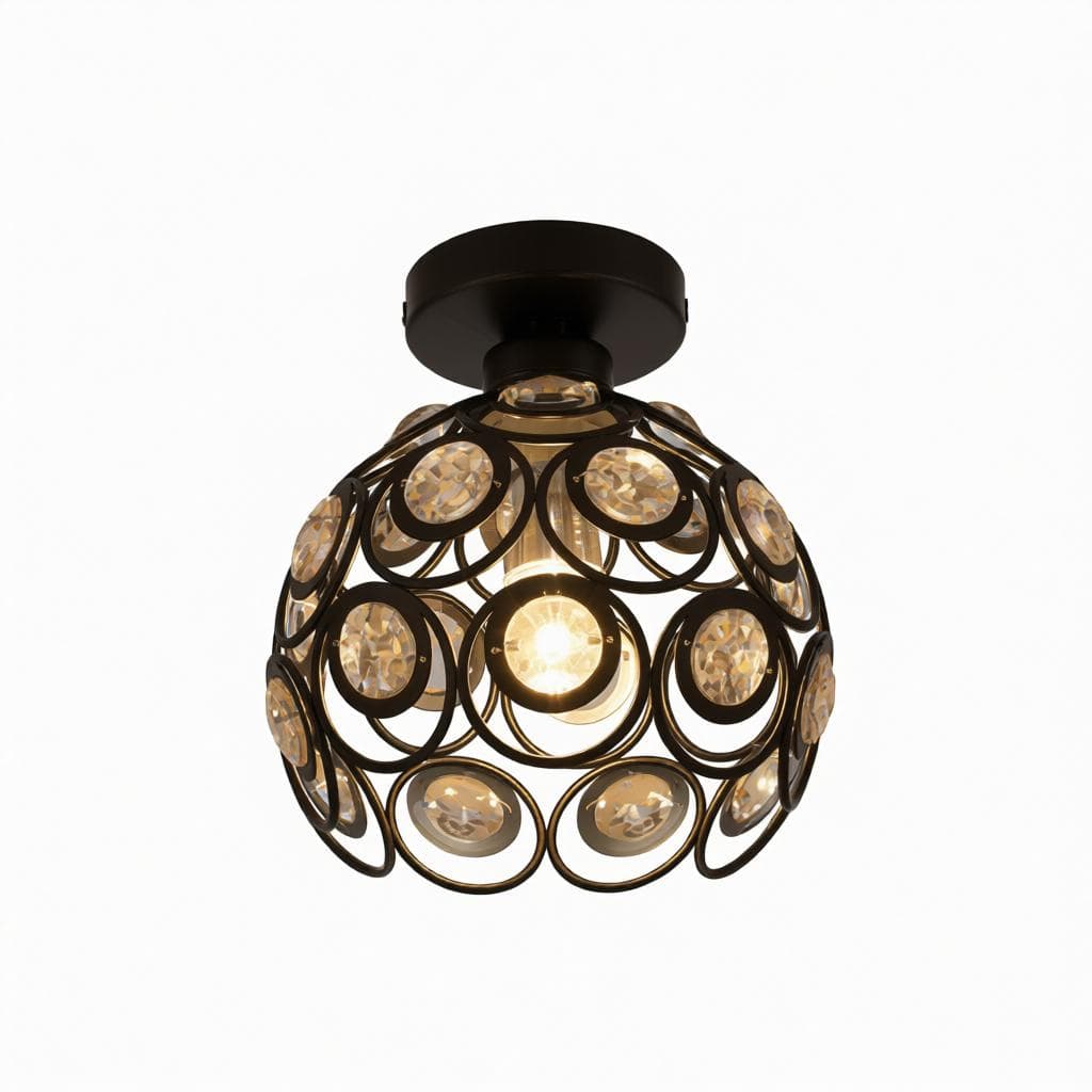 Eridan Une | Semi Flush Mounted Light - Detail View #3 | HomeCartel