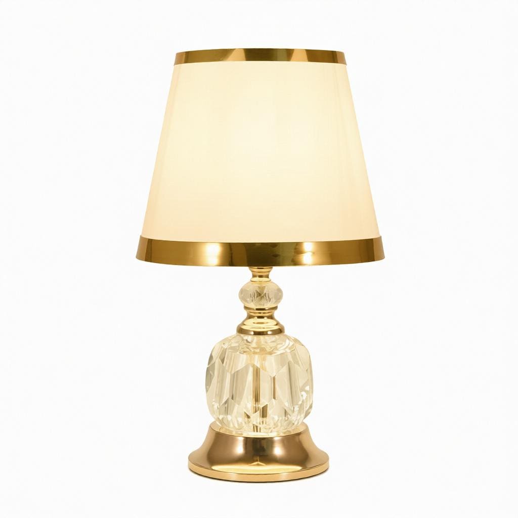 Faynelora | Crystal Table Lamp - Detail View #6 | HomeCartel