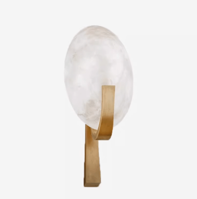 Indira | Alabaster Wall Light - Detail View #4 | HomeCartel